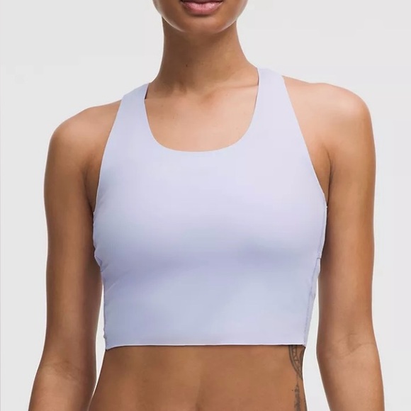 lululemon athletica Tops - Lululemon Fast and Free Tank Top Light Serene Blue Size Small